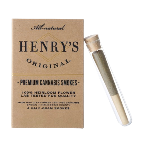 Henry's original - PLATINUM OG .5G - 4 PACK