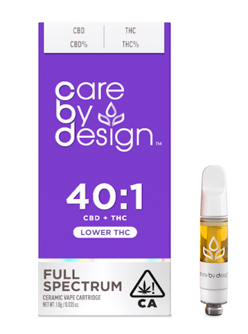 Care by design - 40:1 VAPE CARTRIDGE 1G