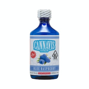 Cannavis - BLUE RASPBERRY EXTRA STRENGTH 1000MG SYRUP