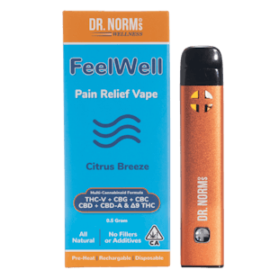 Dr. norm's - FEEL WELL CITRUS BREEZE 0.5G DISPOSABLE
