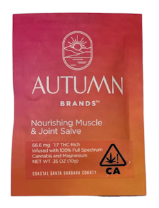 Autumn brands - NOURISHING MUSCLE & JOINT SALVE