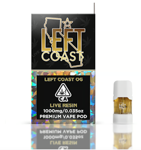 Left coast - LEFT COAST OG 1G LIVE RESIN POD