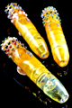 6” Glass Marbles Chambered Steam Roller Pipe