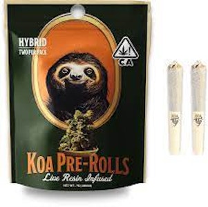 Koa - HYBRID DOUBLES PREROLLS 0.35G 2-PACK