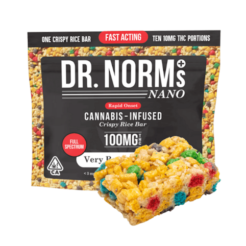 Dr. norm's - VERY BERRY CRUNCH RICE CRISPY TREAT