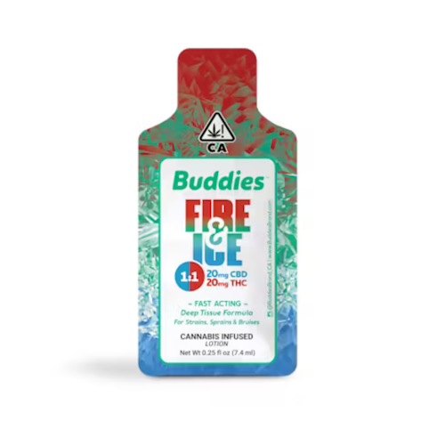 Buddies - 1:1 FIRE AND ICE SINGLE USE POUCH