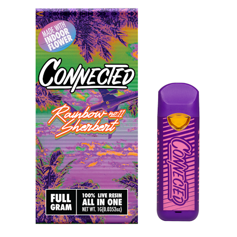 Connected - RAINBOW SHERBERT #11 1G DISPOSABLE