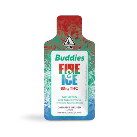 Buddies - THC RICH FIRE AND ICE SINGLE USE POUCH