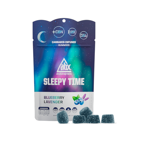 Absolute xtracts - BLUEBERRY LAVENDER SLEEPYTIME GUMMIES