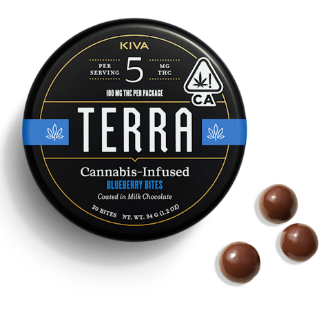 Kiva - BLUEBERRY MILK CHOCOLATE - TERRA BITES