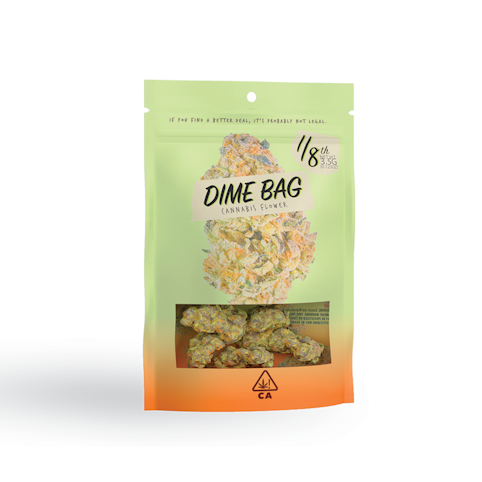 Dime bag - SOUR STRAWBERRIES 3.5G