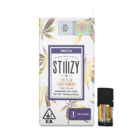 Stiiizy - WHITE WIDOW 1G - LIQUID DIAMONDS POD