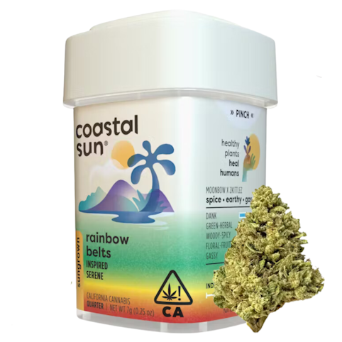 Coastal sun - RAINBOW BELTS 7G