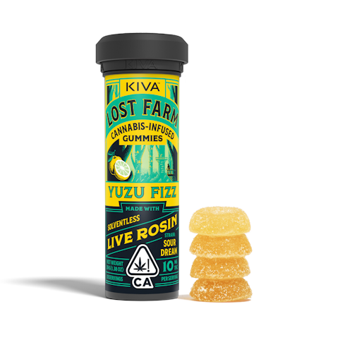 Kiva - YUZU FIZZ LOST FARM GUMMIES