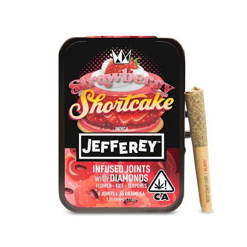 West coast cure - STRAWBERRY SHORTCAKE INFUSED 5 PACK