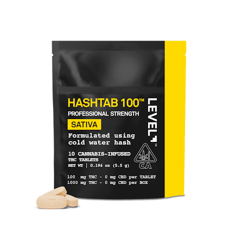 Level - 100MG SATIVA HASHTAB (10CT)