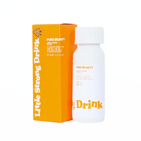 Pure beauty - MANDARIN TUMERIC GINGER LITTLE STRONG DRINK WITH CBD