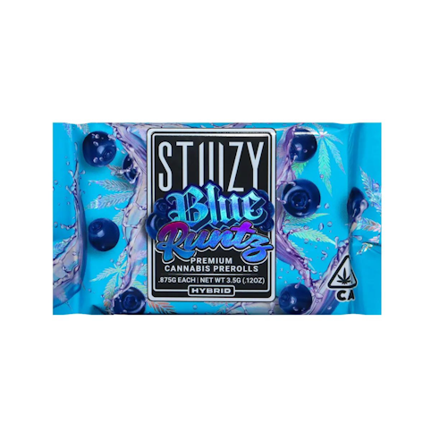 Stiiizy - BLUE RUNTZ 4 PACK