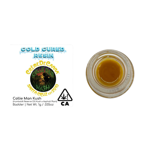 Creme de canna - COLLIE MAN KUSH - BADDER