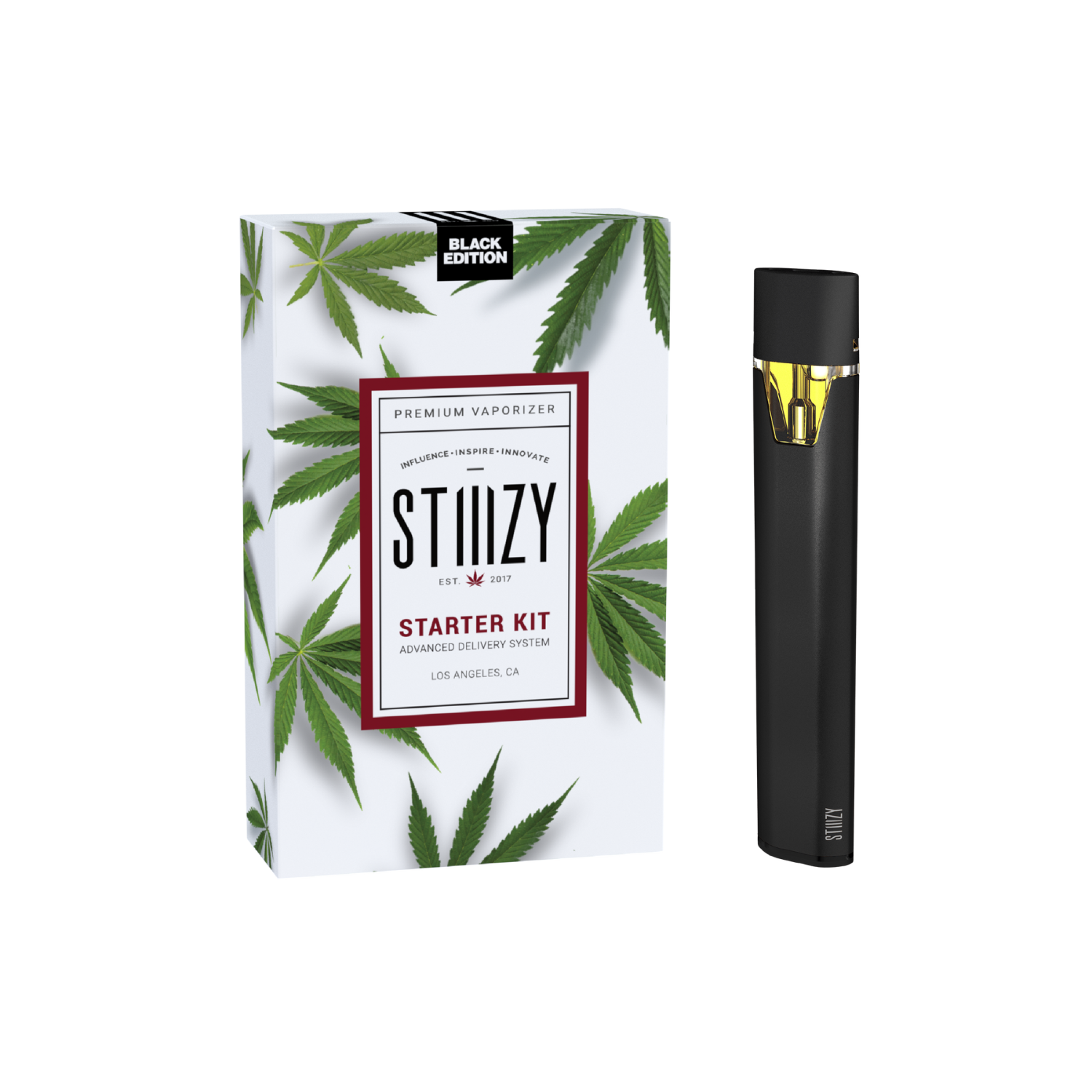 BLACK STARTER PACK BATTERY - Airfield Supply Co. Cannabis