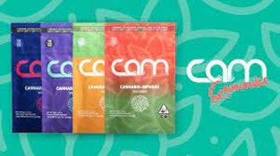 CAM: GRAPE ROSIN GUMMY HYBRID 100MG 10 PACK