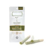 RAW GARDEN: QUEEN PURPS CRUSHED DIAMOND INFUSED INDICA 1.5G PREROLL 3 PACK