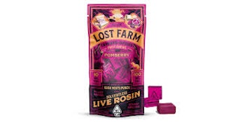 LOST FARM CHEWS POMBERRY KUSH MINTS PUNCH ROSIN 100MG