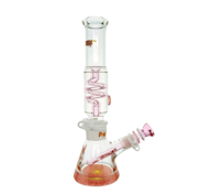 PHOENIX GLASS BONG FREEZABLE COIL (PINK)