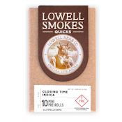 LOWELL SMOKES - INDICA - QUICKS 10PK - 3.5G