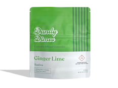 (MED)GOLDWATER - DANDY DIMES - SATIVA - GINGER LIME GUMMIES - 2000MG