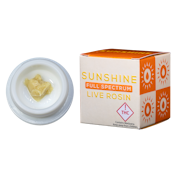 SUNSHINE EXTRACTS - THE SCROUGE - LIVE ROSIN - 1G