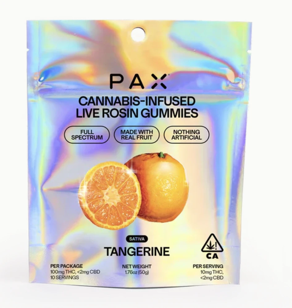 Pax - TANGERINE - LIVE ROSIN Main Image