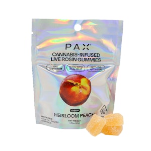 Pax - HEIRLOOM PEACH - LIVE ROSIN