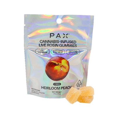 HEIRLOOM PEACH - LIVE ROSIN