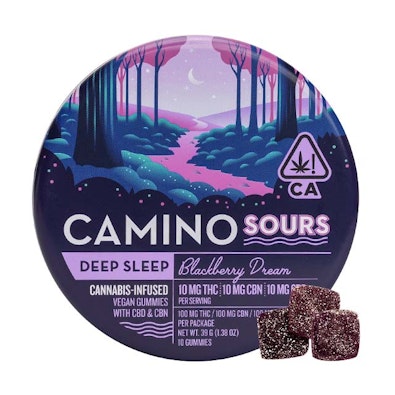 CAMINO SOURS - BLACKBERRY CBN:THC:CBD 1:1:1