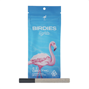 Birdies - LIGHTS 2:1 CBD:THC 3-PACK