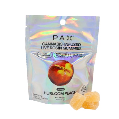 HEIRLOOM PEACH - LIVE ROSIN