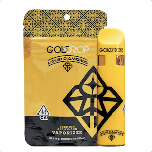 Golddrop - PEACHES AND DREAM - LIQUID DIAMONDS ALL-IN-ONE 1G