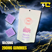 SOUR GRAPE GUMMIES - 200MG