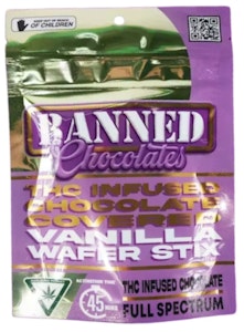 Banned - VANILLA WAFER STIX 200MG 3PK
