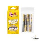 BANANA CANDY - 5 PACK X 0.6G INFUSED PREROLLS