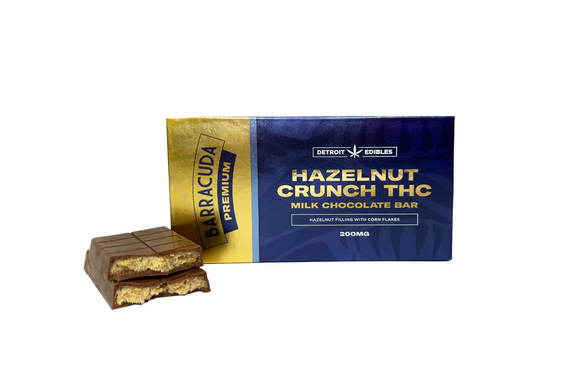 Detroit edibles - HAZELNUT CRUNCH - MILK CHOCOLATE Main Image