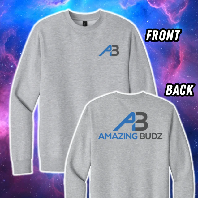 Amazing budz - M - AB GREY CREWNECK Main Image