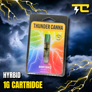 Thunder canna - BERRY RUNTZ 1G CARTRIDGE