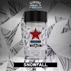 Glorious - SNOWFALL - 0.5G ICEWATER HASH & DIAMONDS INFUSED PRE-ROLL 3PK