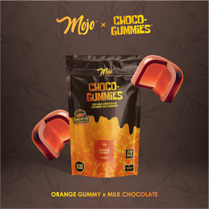 Mojo - MILK CHOCOLATE ORANGE - 200MG CHOCO-GUMMIES -  (HYBRID)