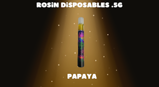 PAPAYA LIVE ROSIN 0.5G DISPOSABLE
