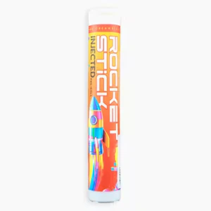 Distro 10 - ROCKET STICK - 1.2G INJECTED PR - ORANGE CREAMSICLE