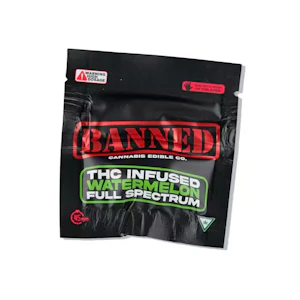 Banned - SINGLE GUMMY WATERMELON 200MG