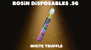 WHITE TRUFFLE 0.5G LIVE ROSIN DISPOSABLE